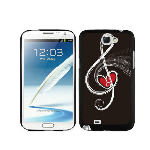 Valentine Music Samsung Galaxy Note 2 Cases DTK